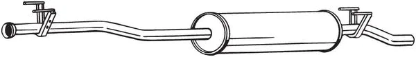 Centre Muffler (287-485)
