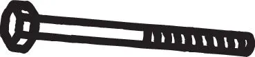 Bolt, exhaust system (258-820)