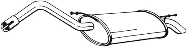 Rear Muffler (154-065)