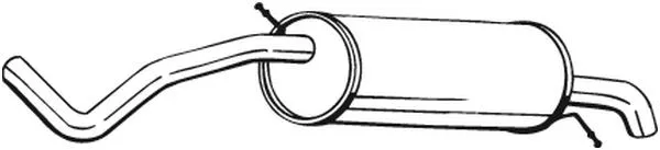 Rear Muffler (278-233)