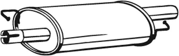 Centre Muffler (233-577)