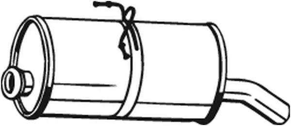 Rear Muffler (135-705)