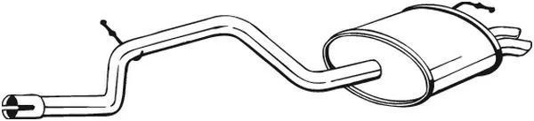 Rear Muffler (279-507)