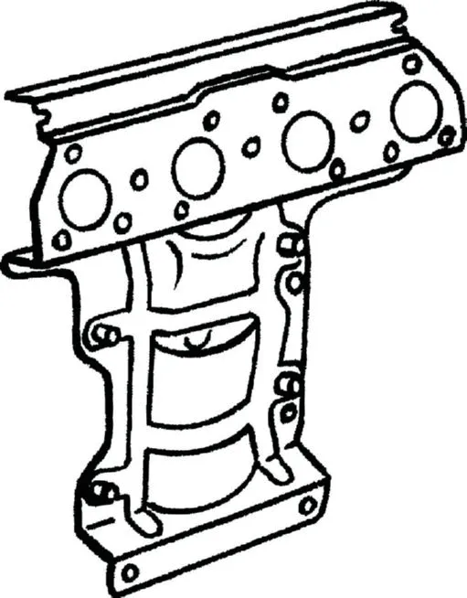 Gasket, exhaust pipe (256-853)