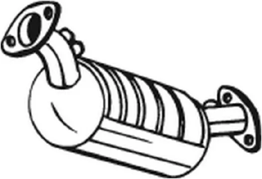 Soot/Particulate Filter, exhaust system (097-221)