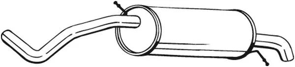 Rear Muffler (278-231)