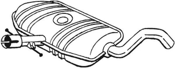 Centre Muffler (233-483)
