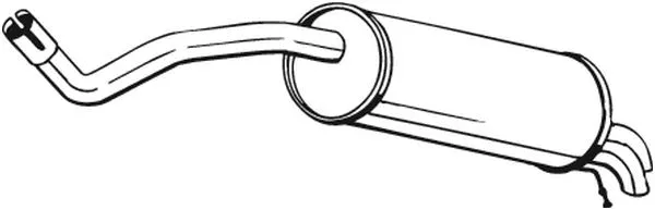 Rear Muffler (278-717)