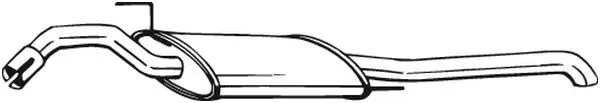 Rear Muffler (279-461)