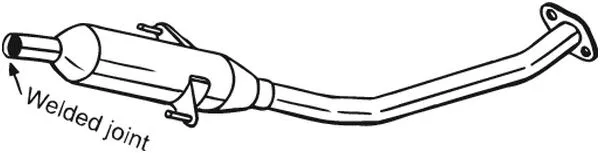 Centre Muffler (284-573)