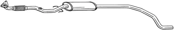 Centre Muffler (293-007)