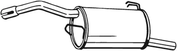 Rear Muffler (177-673)