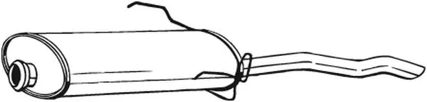 Rear Muffler (190-927)
