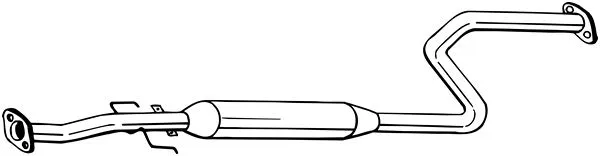 Centre Muffler (284-667)