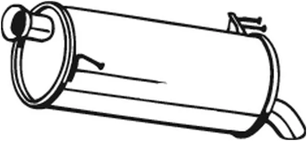 Rear Muffler (165-037)