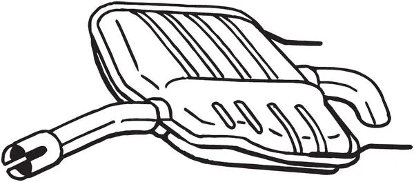 Rear Muffler (185-569)