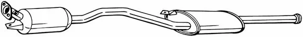 Soot/Particulate Filter, exhaust system (095-332)