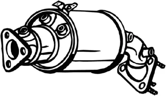 Soot/Particulate Filter, exhaust system (095-567)