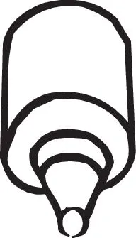 Rubber Strip, exhaust system (255-806)