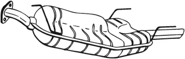 Rear Muffler (185-411)