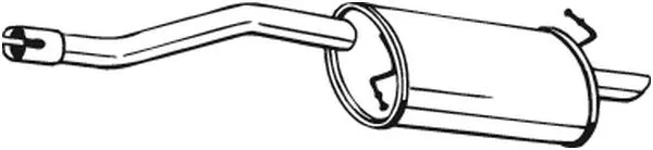 Rear Muffler (154-123)