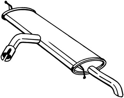Rear Muffler (220-045)