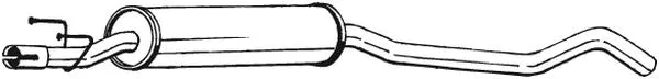 Centre Muffler (281-541)