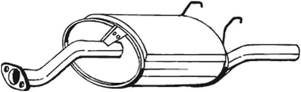 Rear Muffler (163-727)