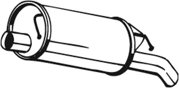 Rear Muffler (105-137)