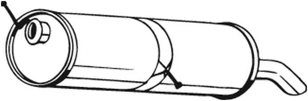 Rear Muffler (190-605)