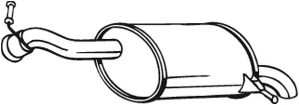 Rear Muffler (190-025)