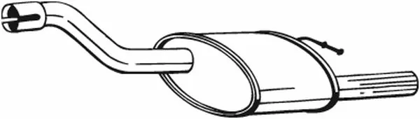 Rear Muffler (154-373)