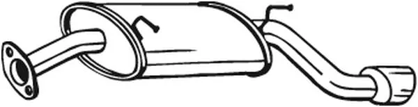 Rear Muffler (128-003)