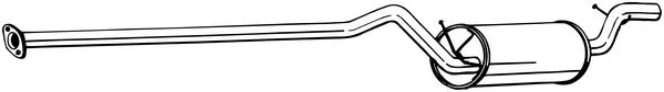 Centre Muffler (286-605)