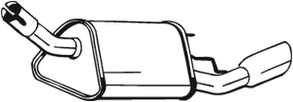Rear Muffler (185-115)