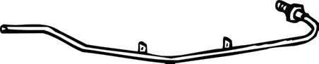 Pressure Pipe, pressure sensor (soot/particulate filter) (000-066)