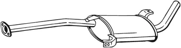 Centre Muffler (279-125)