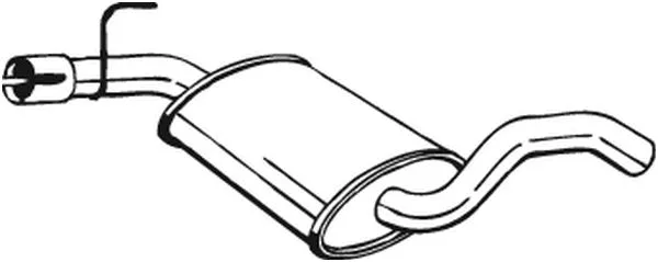 Centre Muffler (233-687)