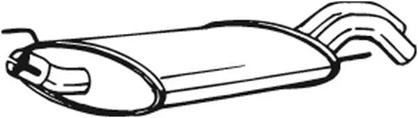Rear Muffler (233-715)