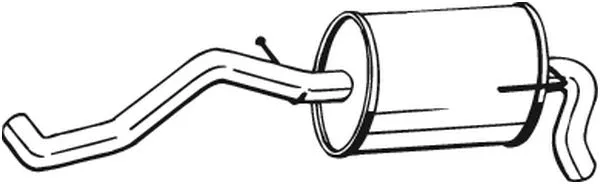 Rear Muffler (227-111)