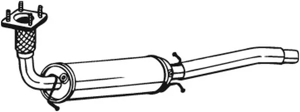 Soot/Particulate Filter, exhaust system (097-809)