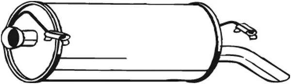 Rear Muffler (135-599)