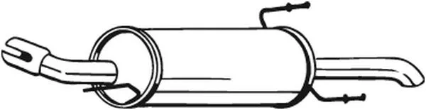 Rear Muffler (185-445)