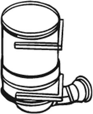 Soot/Particulate Filter, exhaust system (095-005)