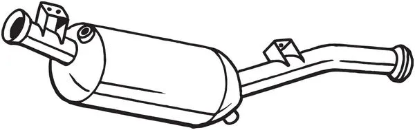 Soot/Particulate Filter, exhaust system (097-570)
