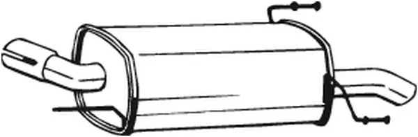 Rear Muffler (185-609)