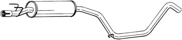 Centre Muffler (285-029)