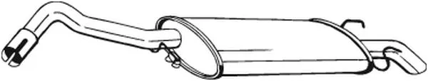 Rear Muffler (154-369)