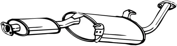 Centre Muffler (154-553)