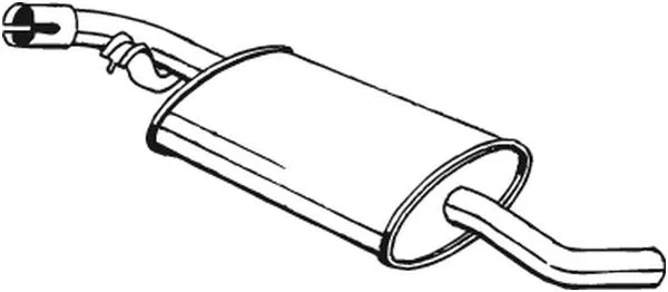 Centre Muffler (233-743)